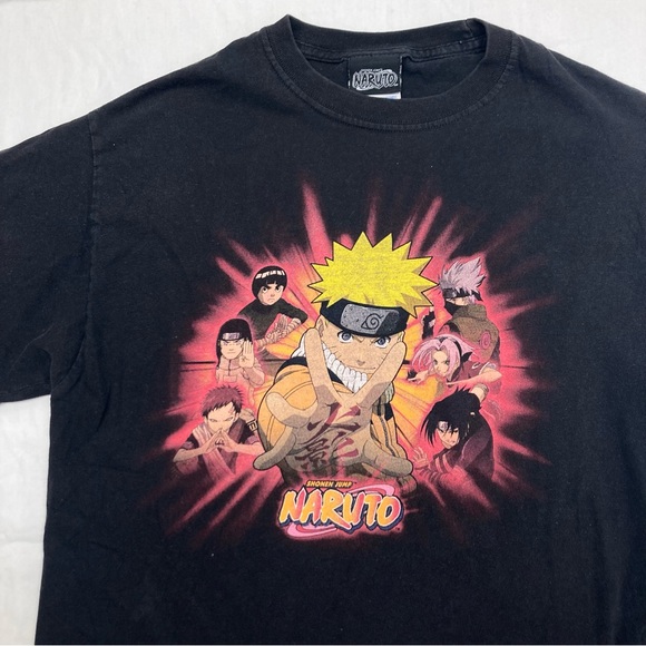 NARUTO T-shirt Homme (M) NUAGES AKATSUKI